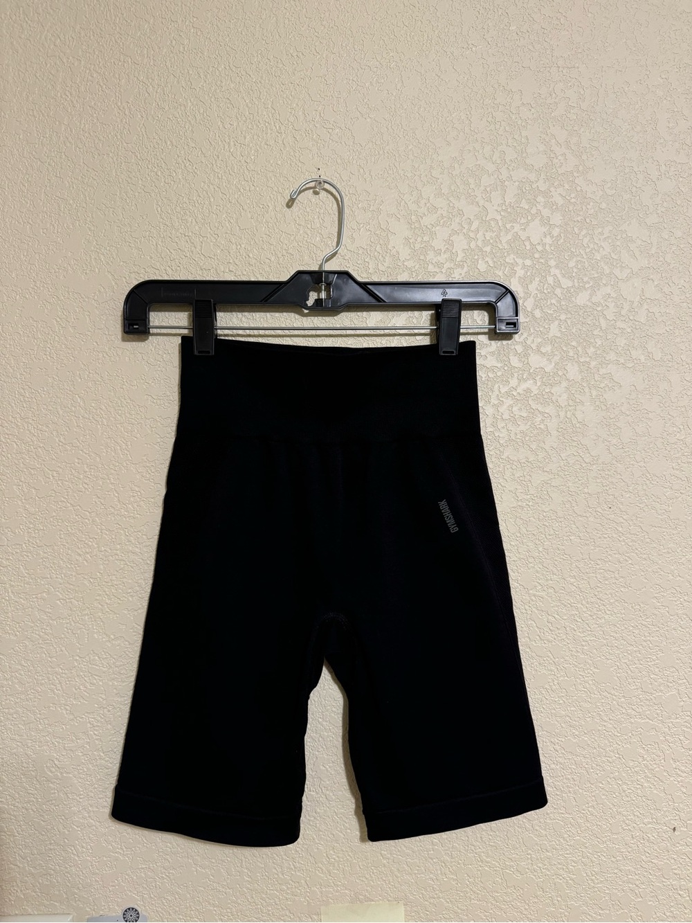 Gymshark Black High-Waist Active Shorts 🐬